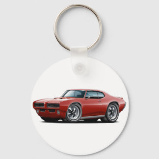1968-69 GTO maronbil Nyckelring