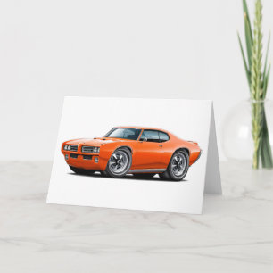 1968-69 GTO-orangebil Kort