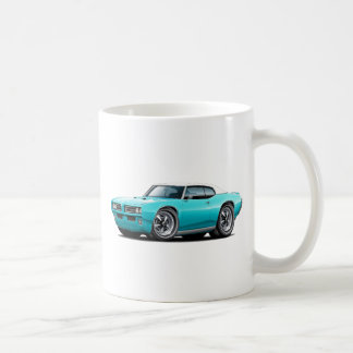 1968-69 GTO-Turkos-Vit bästa bil Kaffemugg