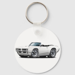 1968-69 GTO-vitcabriolet Nyckelring