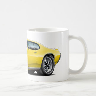 1968-69 gul bil för GTO Kaffemugg