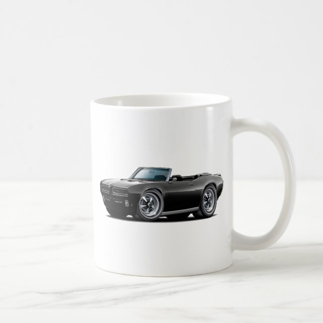 1968-69 svart cabriolet för GTO Kaffemugg (Höger)