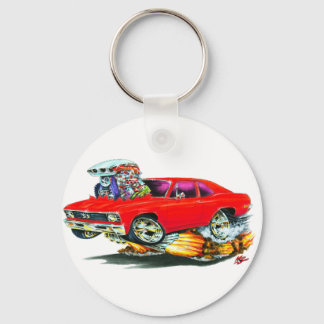 1968-70 Nova Red Car Nyckelring