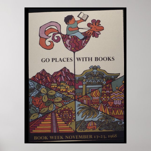 1968 Barns Bok-vecka Poster (Framsidan)