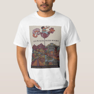 1968 Barns veckoslut i Bok T-shirt