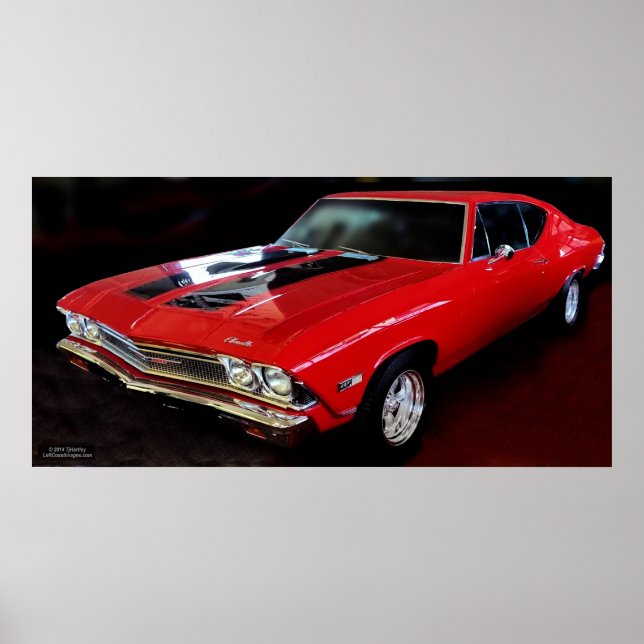 1968 CHEVELLE 427 POSTER (Framsidan)
