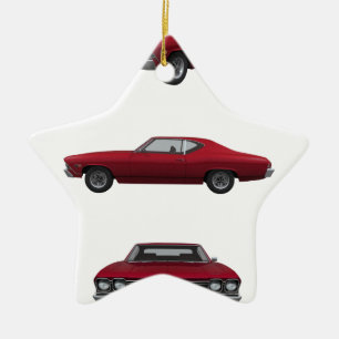 1968 Chevelle SS: Julgransprydnad Keramik
