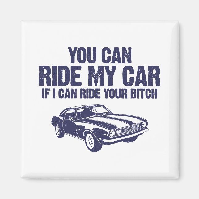 1968 Chevrolet Camaro Z28 Magnet (Framsidan)