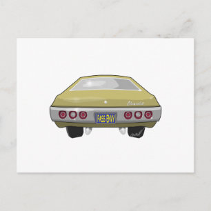 1968 Chevrolet Impala Vykort