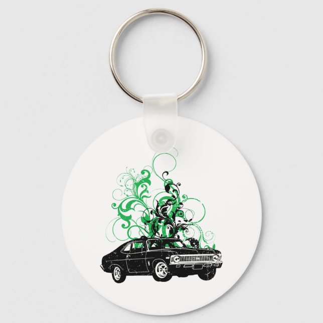 1968 Chevrolet Nova SS 396 Nyckelring (Framsida)
