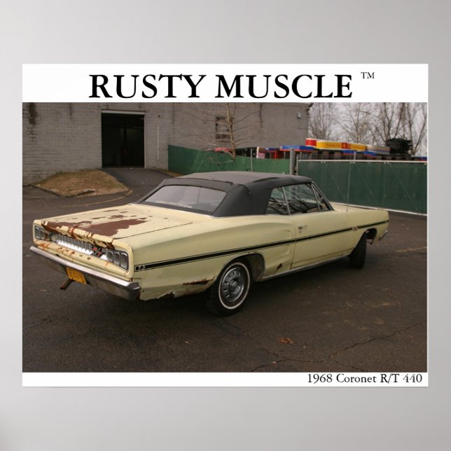 1968 Coronet R/T Poster (Framsidan)