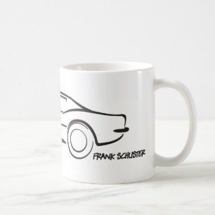 1968 Corvette Hardtop BLK Kaffemugg