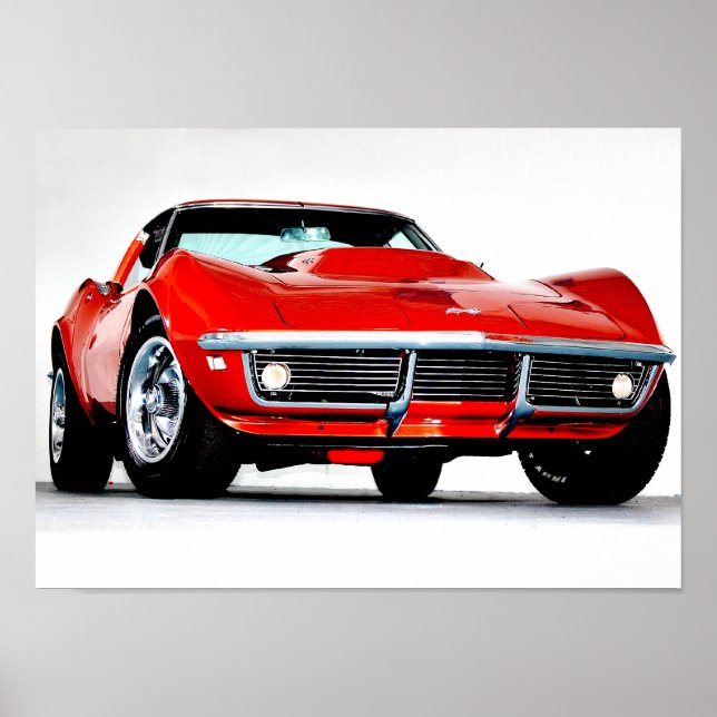 1968 Corvette L-88 Poster (Framsidan)