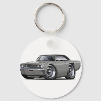1968 Dart Grått-Black Top Car Nyckelring
