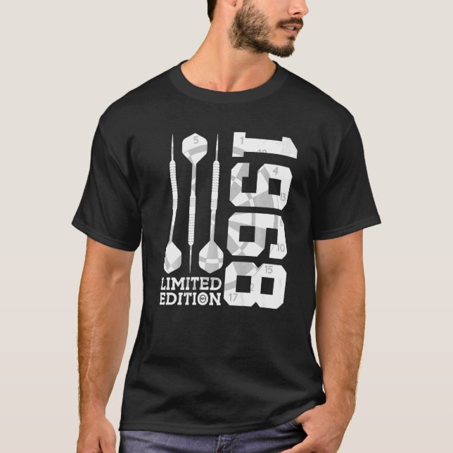 1968 DARTS 54-ÅRSDAG T SHIRT (Framsida)