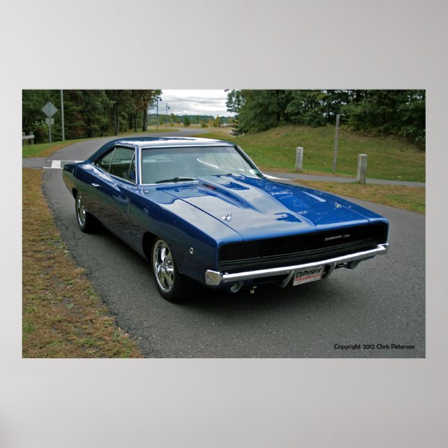 1968 Dodge Charger Poster (Framsidan)
