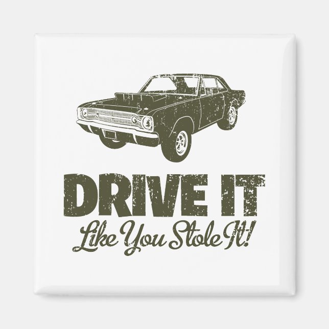 1968 Dodge Hurst Hemi Dart Magnet (Framsidan)