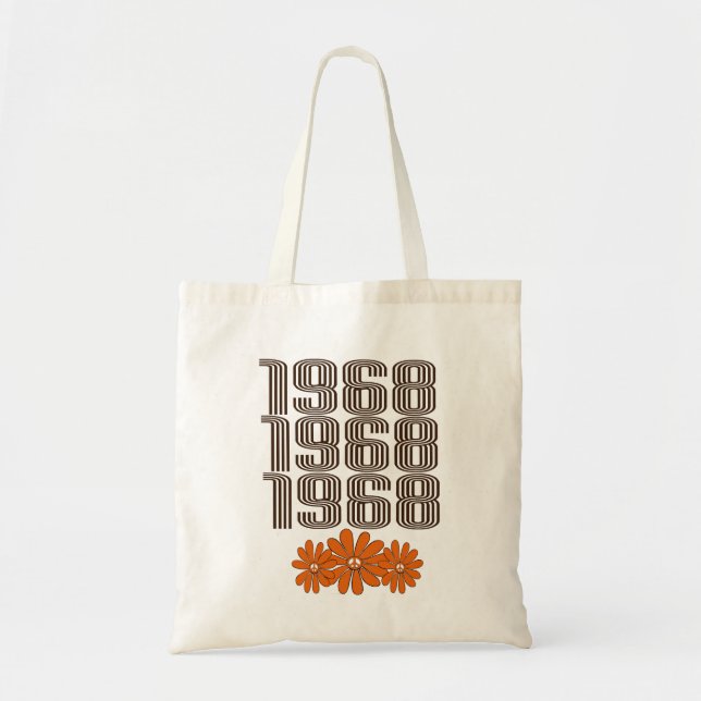 1968-Fredsteckenets Orange, diskettenhet Tygkasse (Framsidan)