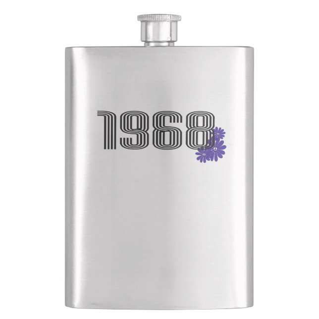 1968 Höfteffektsfull Lila för Fredstecken Fickplunta (Framsidan)