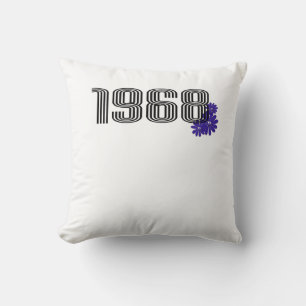 1968 Höfteffektsfull Lila för Fredstecken Kudde