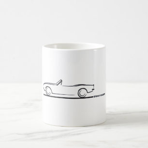 1968 Konvertibel Camaro-BLK Kaffemugg