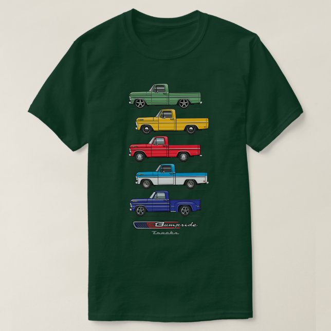 1968 Lastbilar T Shirt (Design framsida)