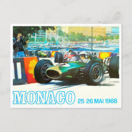 1968 Monaco-tävla för storprisutdelning (Prix vint Vykort