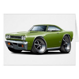 1968 Plymouth GTX Ivy Car Hälsningskort