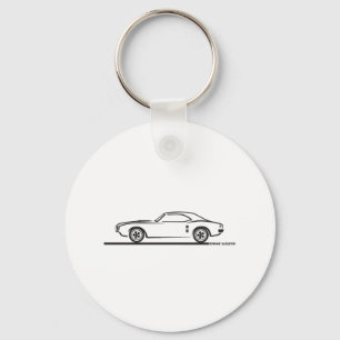 1968 Pontiac Firebird Nyckelring