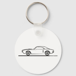 1968 Pontiac Firebird Nyckelring