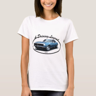 1968 SVART FÖR CAMARO SS TEE SHIRT