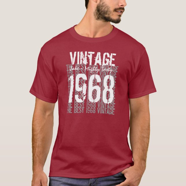 1968-Vintagens bästa födelsedagsgåva Tröja (Framsida)