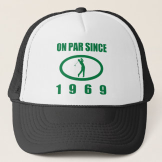1969 50:e födelsedagen för golfer keps