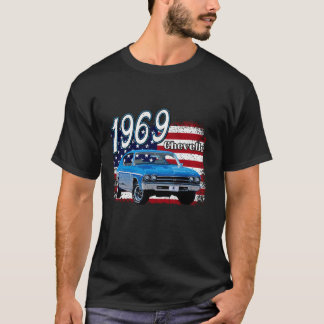 1969,69,Chevelle,SS,396,4th,of,july,american T Shirt