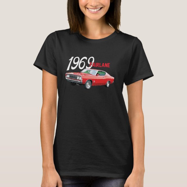 1969 69 klassiska husbilar t shirt (Framsida)