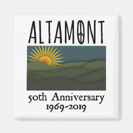 1969 års Altamont Speedway Free Concert 1969 Magnet
