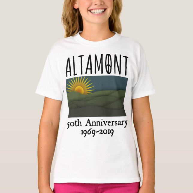 1969 års Altamont Speedway Free Concert 1969 T Shirt (Framsida)