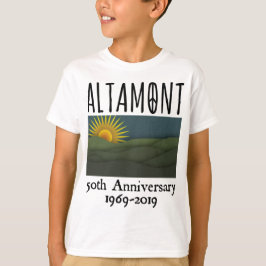 1969 års Altamont Speedway Free Concert 1969 T Shirt