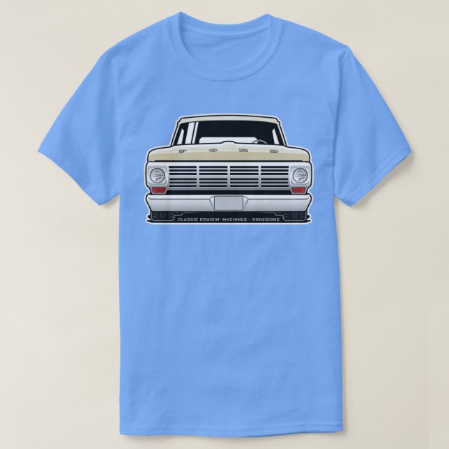 1969 Bumpside Lastbil 1 T Shirt (Design framsida)