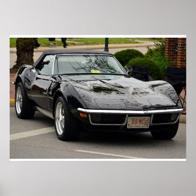 1969 C3 Konvertibel korvett Poster (Framsidan)