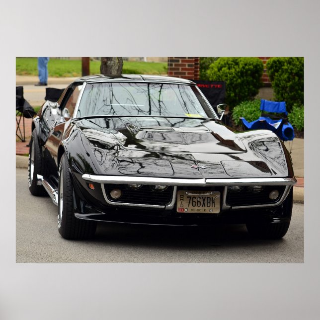 1969 C3 Korvette 427 Poster (Framsidan)