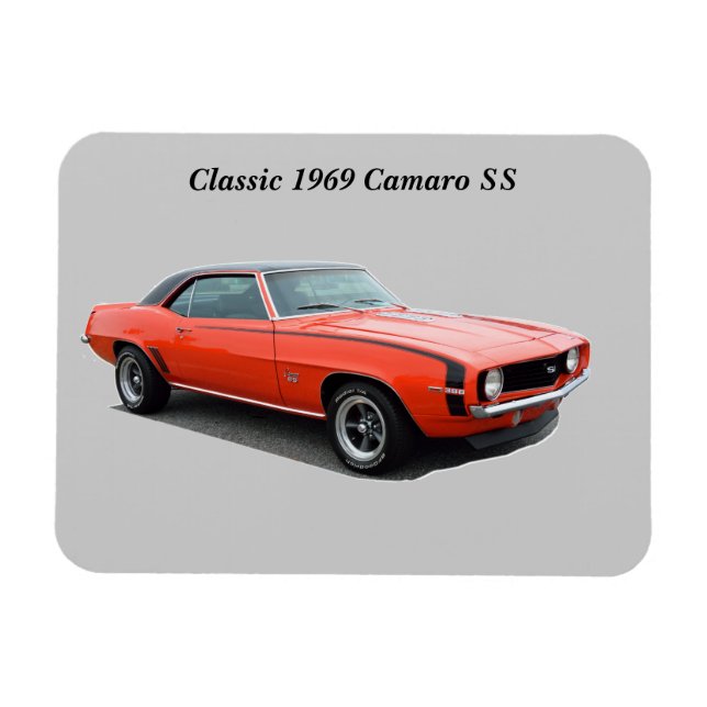 1969 Camaro SS Magnet (Horisontell)
