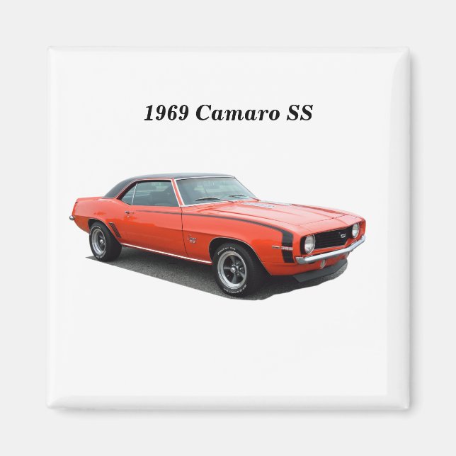 1969 Camaro SS Magnet (Framsidan)