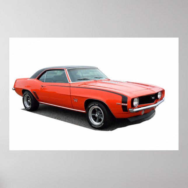 1969 Camaro SS Poster (Framsidan)
