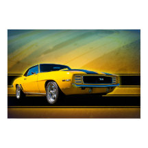 1969 Camaro SS-Poster