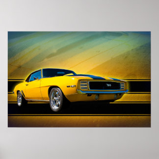 1969 Camaro SS-Poster Poster
