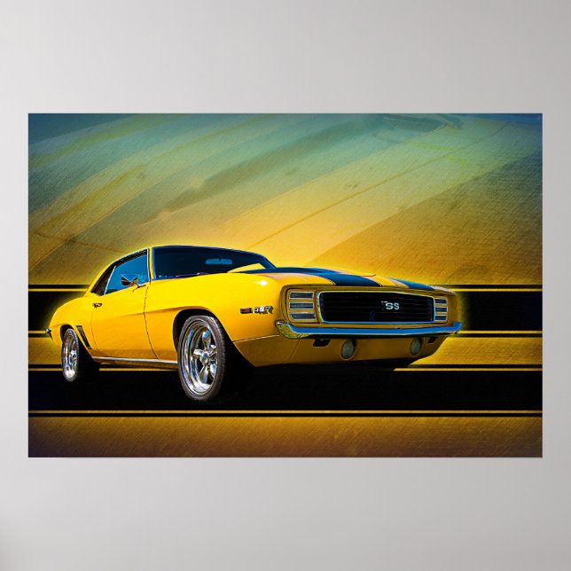 1969 Camaro SS-Poster Poster (Framsidan)