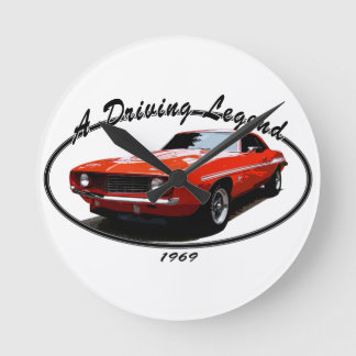 1969_camaro_yenko_orange rund klocka