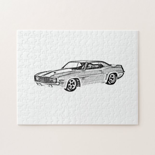 1969 Camaro Z28 Pussel (Horisontell)