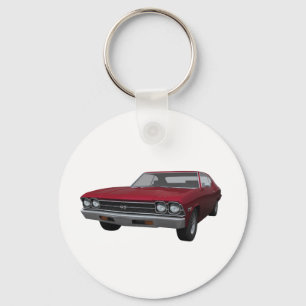1969 Chevelle SS: Avsluta av kandisäpple Nyckelring